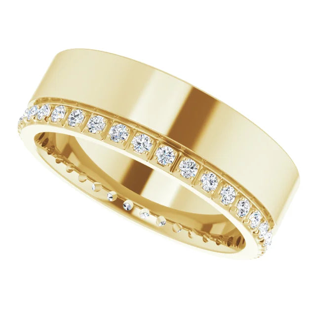 14K Yellow 1/3 CTW Lab-Grown Diamond- Ring Size 6
