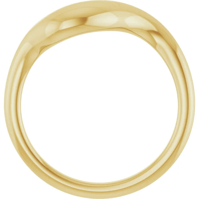 14K Yellow Gold Bubble Ring- Ring Size 7