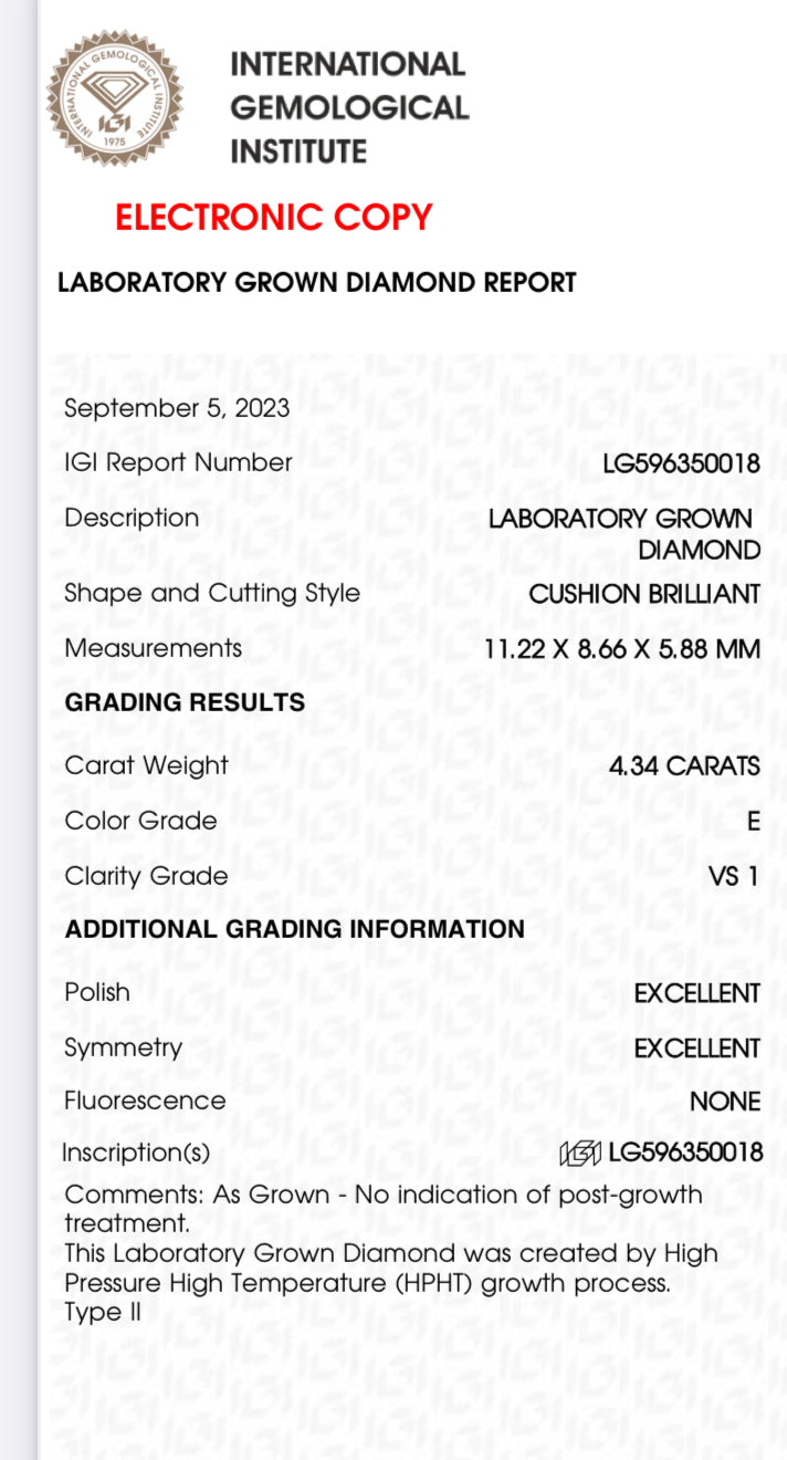 Cushion Lab Diamond