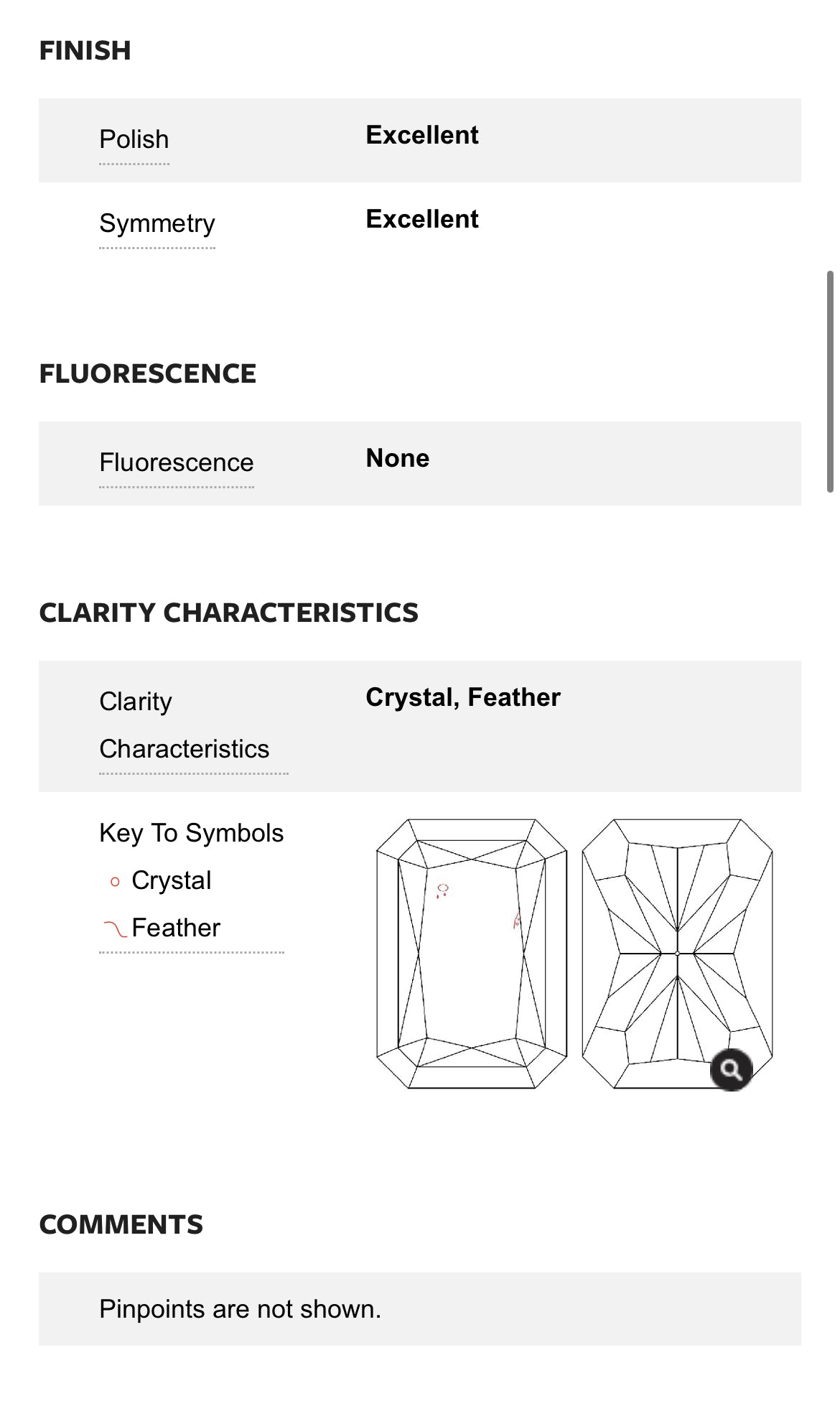 2.41 carat Radiant Cut Diamond , Color E , Clarity SI1 - GIA 2336968753