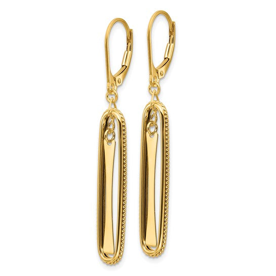 14k Gold Dangle Earrings