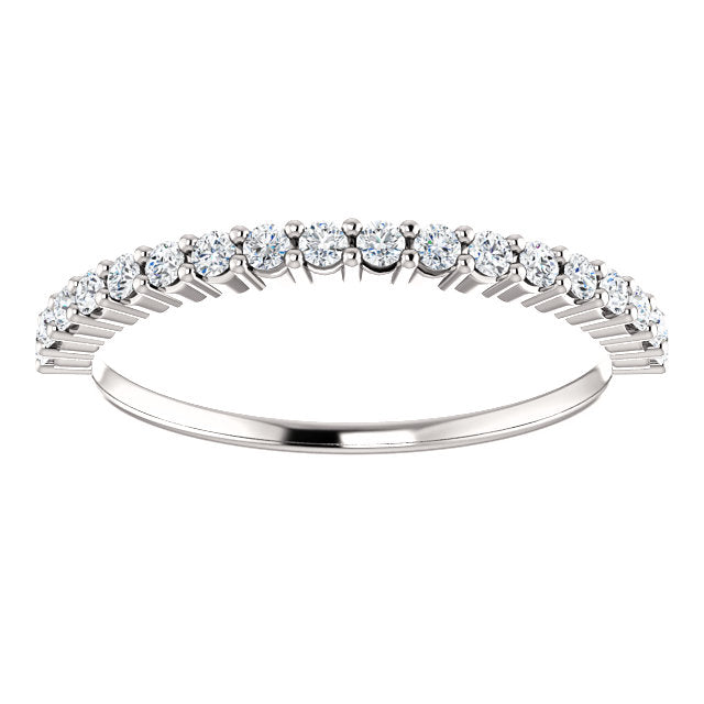 14K Gold 1/4 CTW Natural Diamond Band