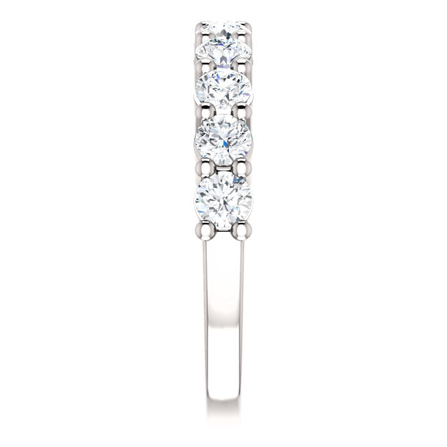 platinum 3 mm Round Anniversary Band