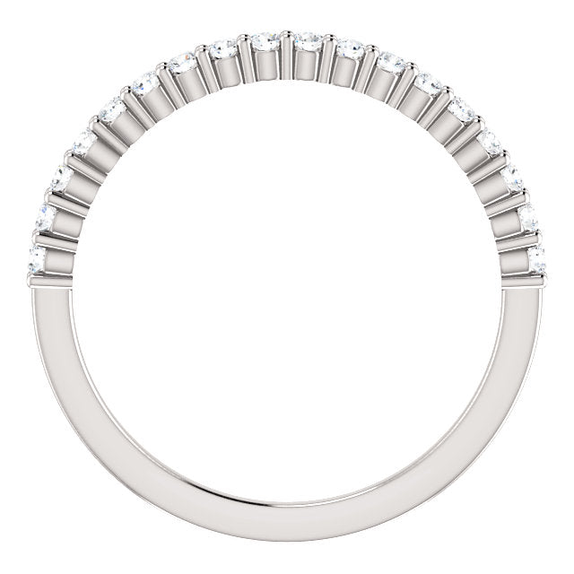 14K Gold 1/4 CTW Natural Diamond Band