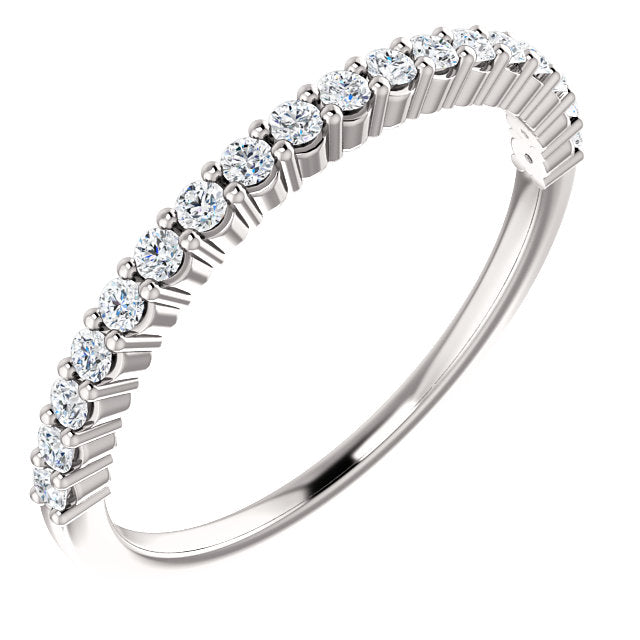 14K Gold 1/4 CTW Natural Diamond Band