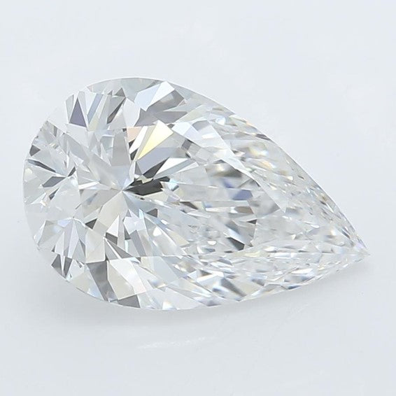 PEAR 3.25 Lab Grown Diamond , Color E , Clarity VS1 GCAL Certificat LG323490324 - IDEAL