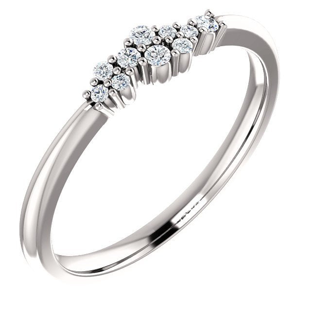 Cluster diamond Ring
