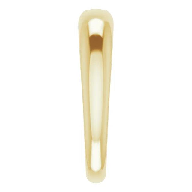 Customizable Collection: 14k Yellow Gold Bubble Ring with .15 ct Lab Diamond - MADE TO ORDER