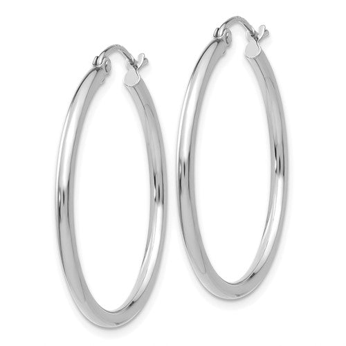 Lightweight Tube Hoop Earrings