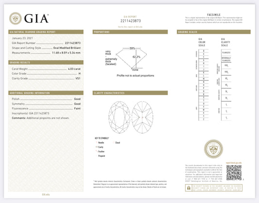 Oval Daimond Irelia Fine Jewelry 